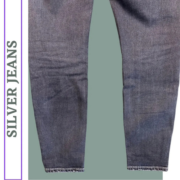 Silver Jeans Women’s Suki Skinny Mid Rise Jeans Blue Size 29 - Picture 7 of 8